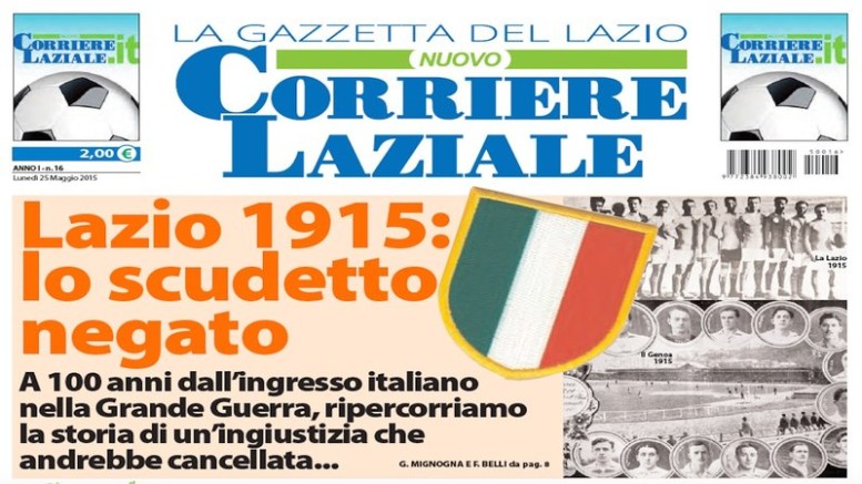 Lazio, Scudetto 1915: il dado è tratto! L’avv. Mignogna sulla polemica del Secolo XIX