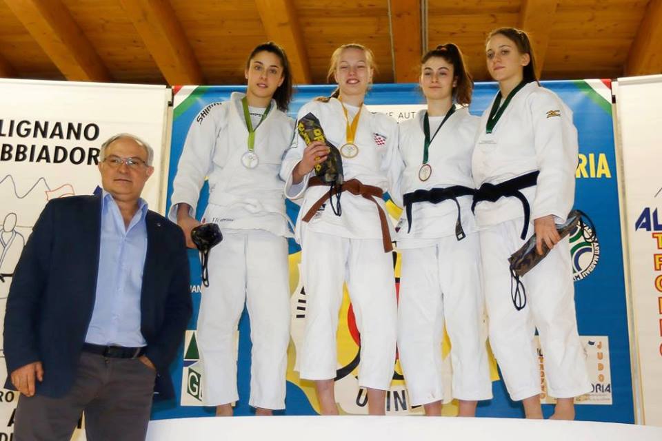 Asd Judo Energon Esco Frascati, strepitosa Favorini: seconda al trofeo internazionale Alpe Adria