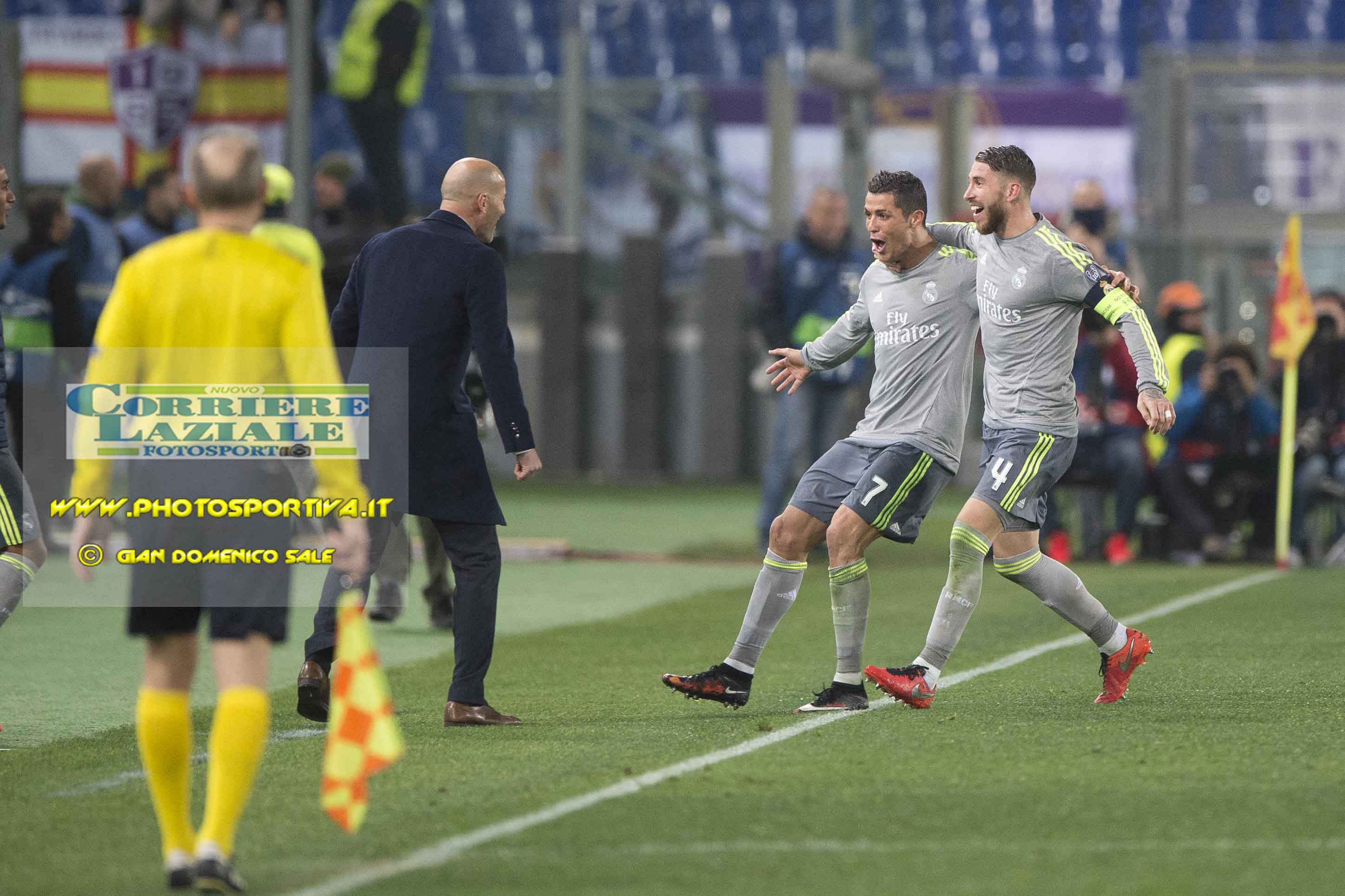 Champions League: una buona Roma cade 0-2 sotto i colpi di un cinico Real Madrid