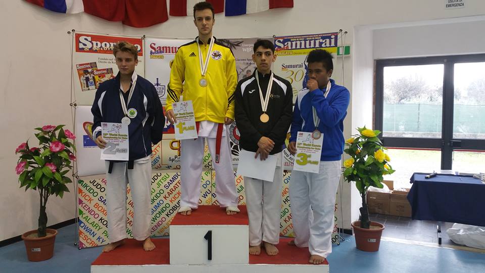 3T Frascati Sporting Village, show ai campionati del mondo di karate: 5 ori, 2 argenti e 2 bronzi!