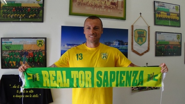 Eccellenza, per la Pro Calcio Tor Sapienza un rinforzo d’esperienza: Alessandro Volpe