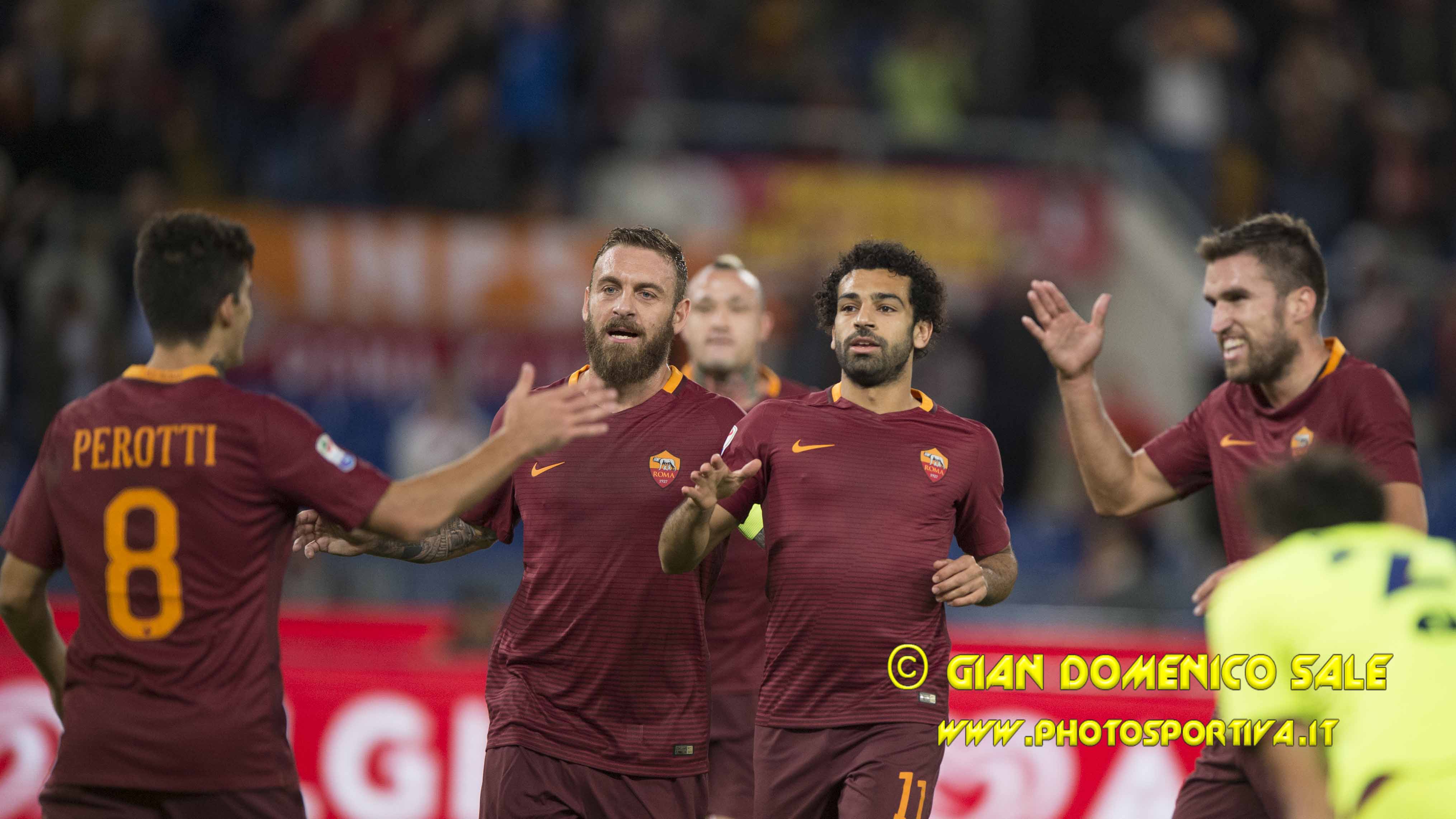 Serie A, Roma è Salah show, l’egiziano piega il Bologna 3 a 0