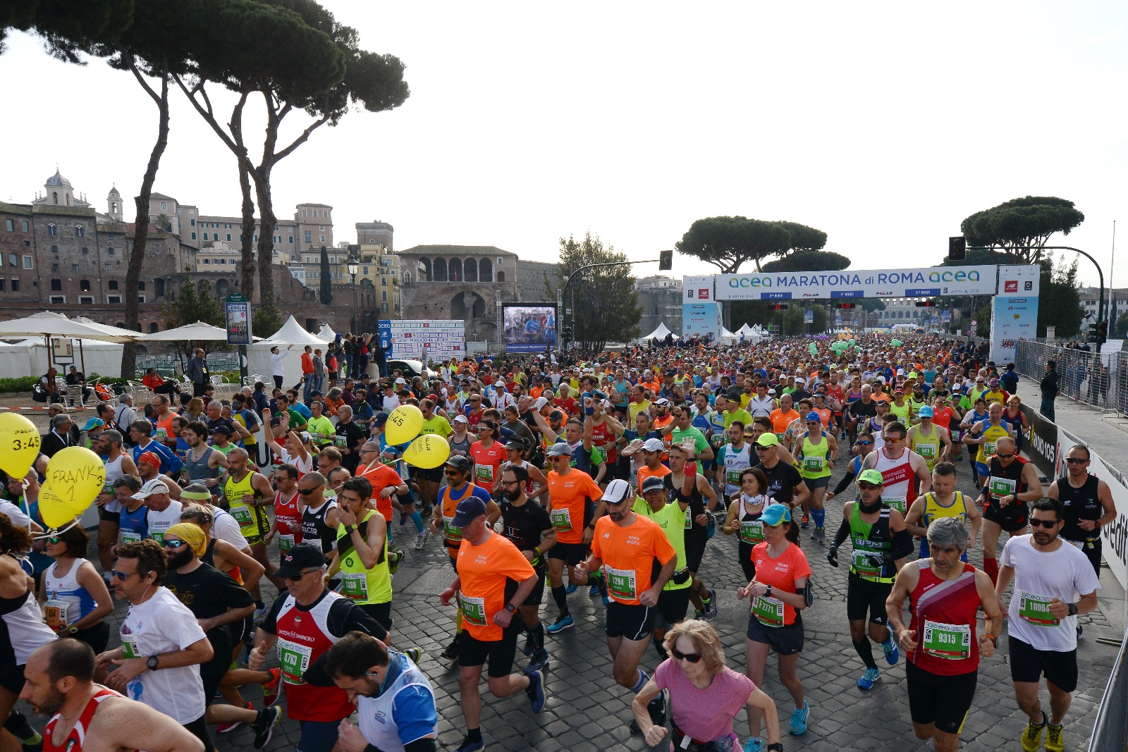 Maratona di Roma 2018, l’evento annuale della Capitale | FOTOGALLERY