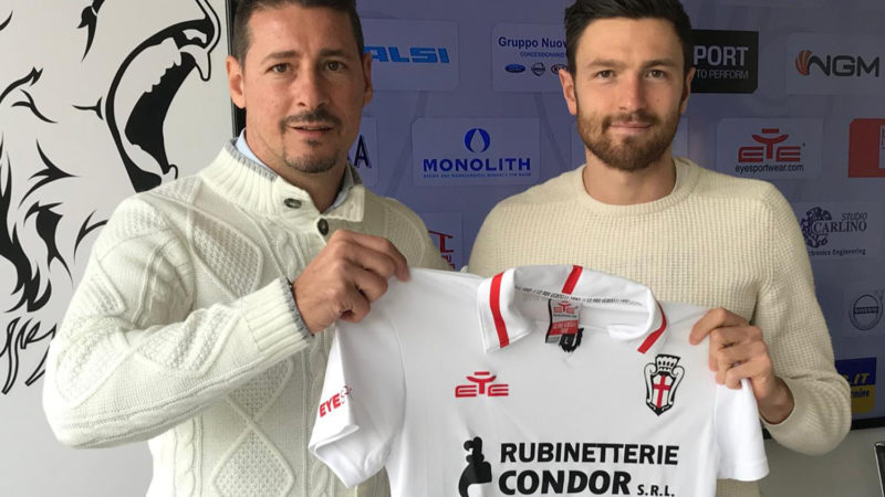 Serie C, Pro Vercelli: ufficiale l’acquisto dell’ex Bologna Luca Rizzo