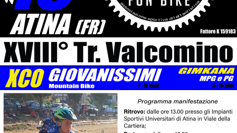 Il Trofeo Valcomino sabato ad Atina per l’esordio dei Giovanissimi