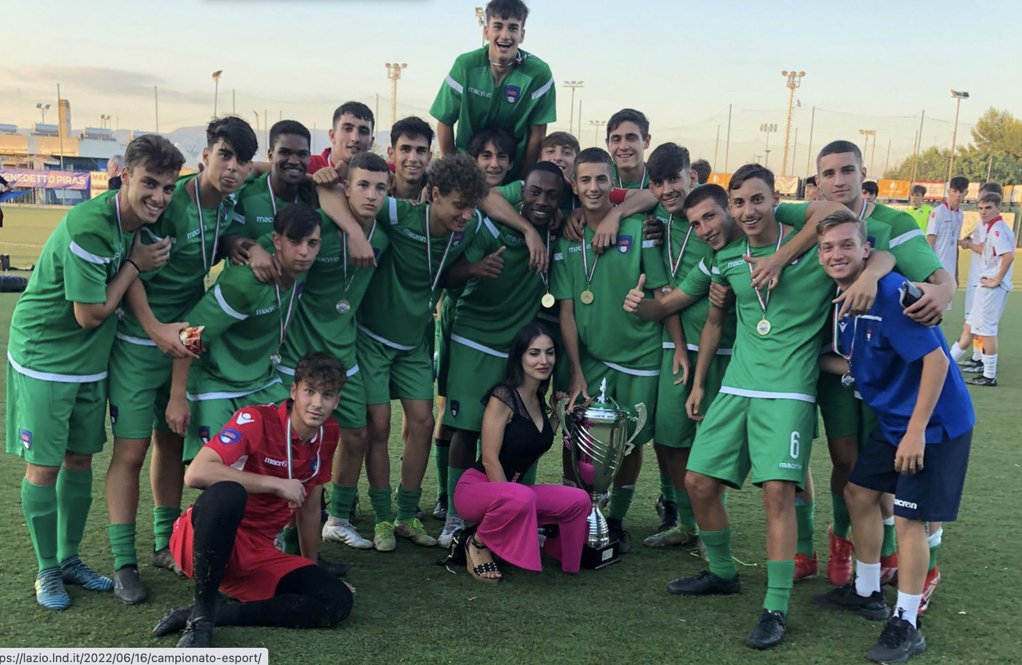 La Rappresentativa Under 17 del Lazio vince il torneo Piras: Friuli battuto