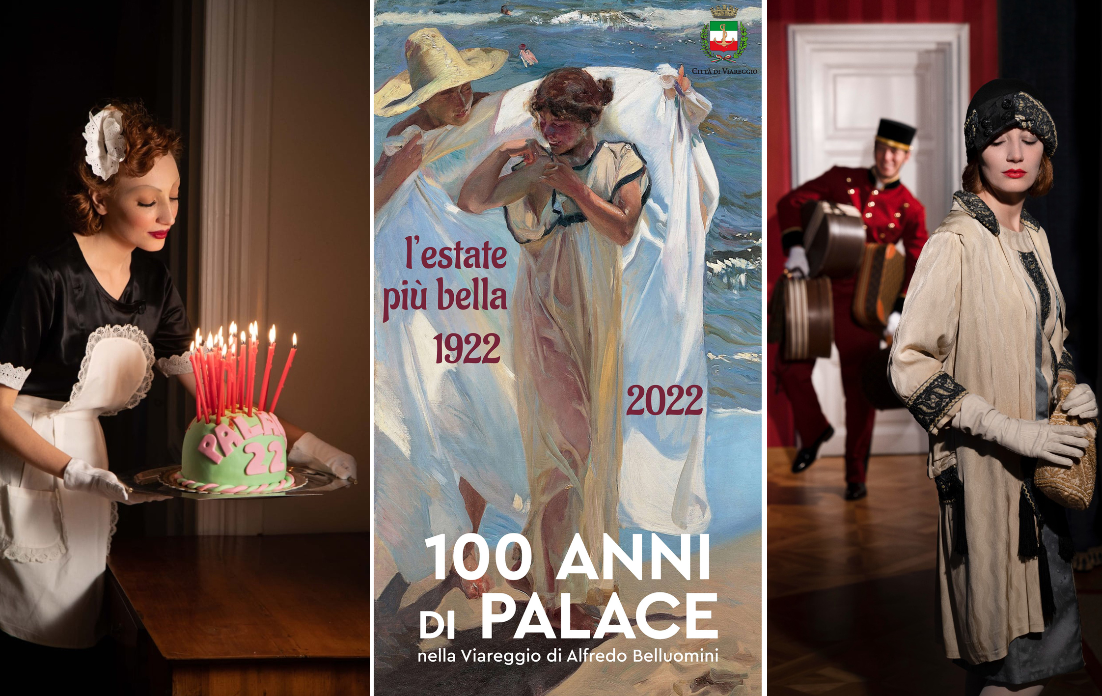 L’estate più bella 1922-2022: 100 anni del Palace nella Viareggio di Alfredo Belluomini