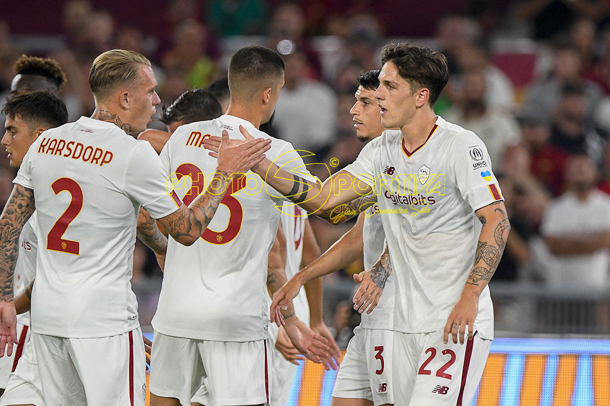 Roma a valanga, 5-0 allo Shakhtar Donetsk nell’ultima pre campionato