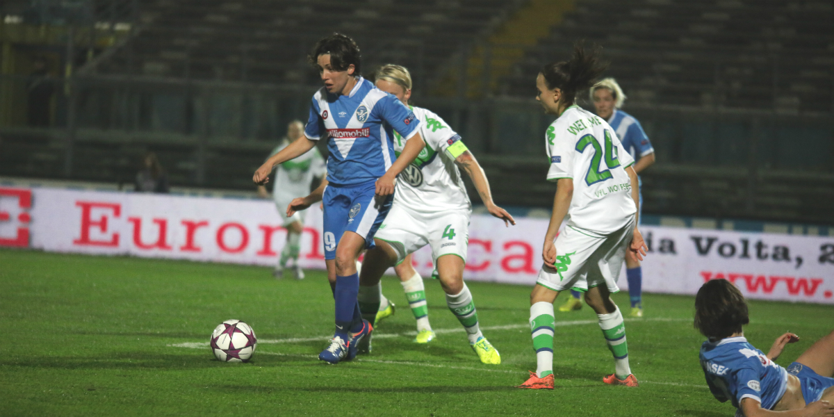 Uefa Women Champions League: Wolfsburg cinico, 3-0 al Brescia