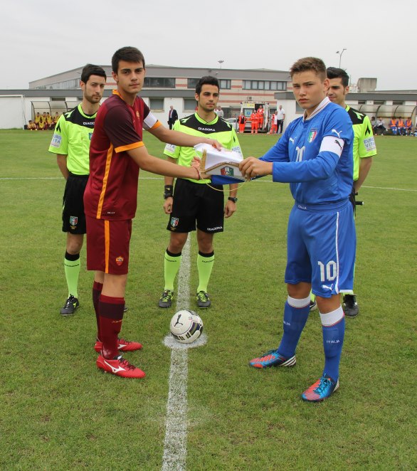 La Nazionale Under 17 LND cede di misura alla Roma Allievi B