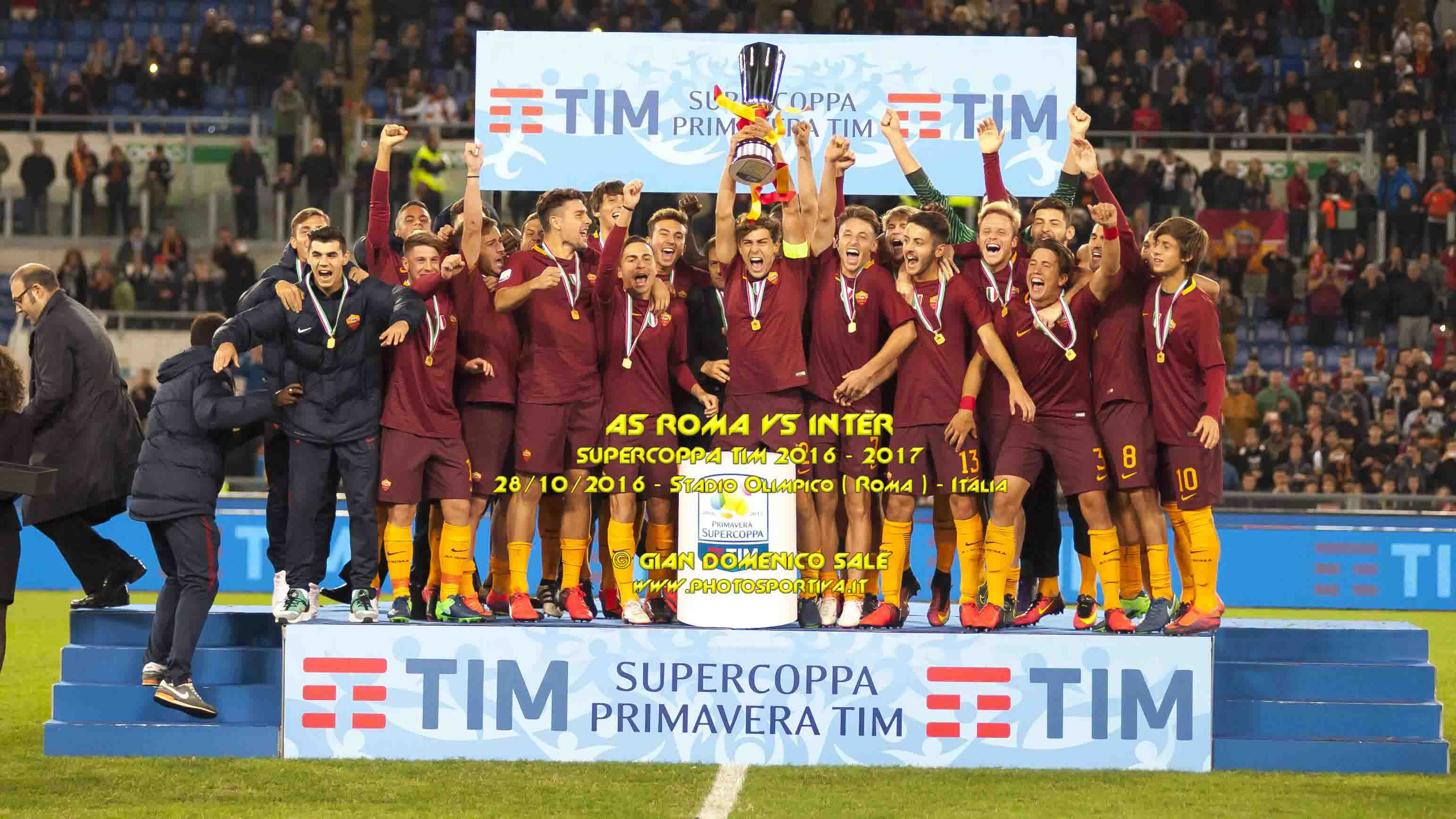 Supercoppa Primavera, strapotere giallorosso, meritato successo della Roma sull’Inter e trofeo conquistato