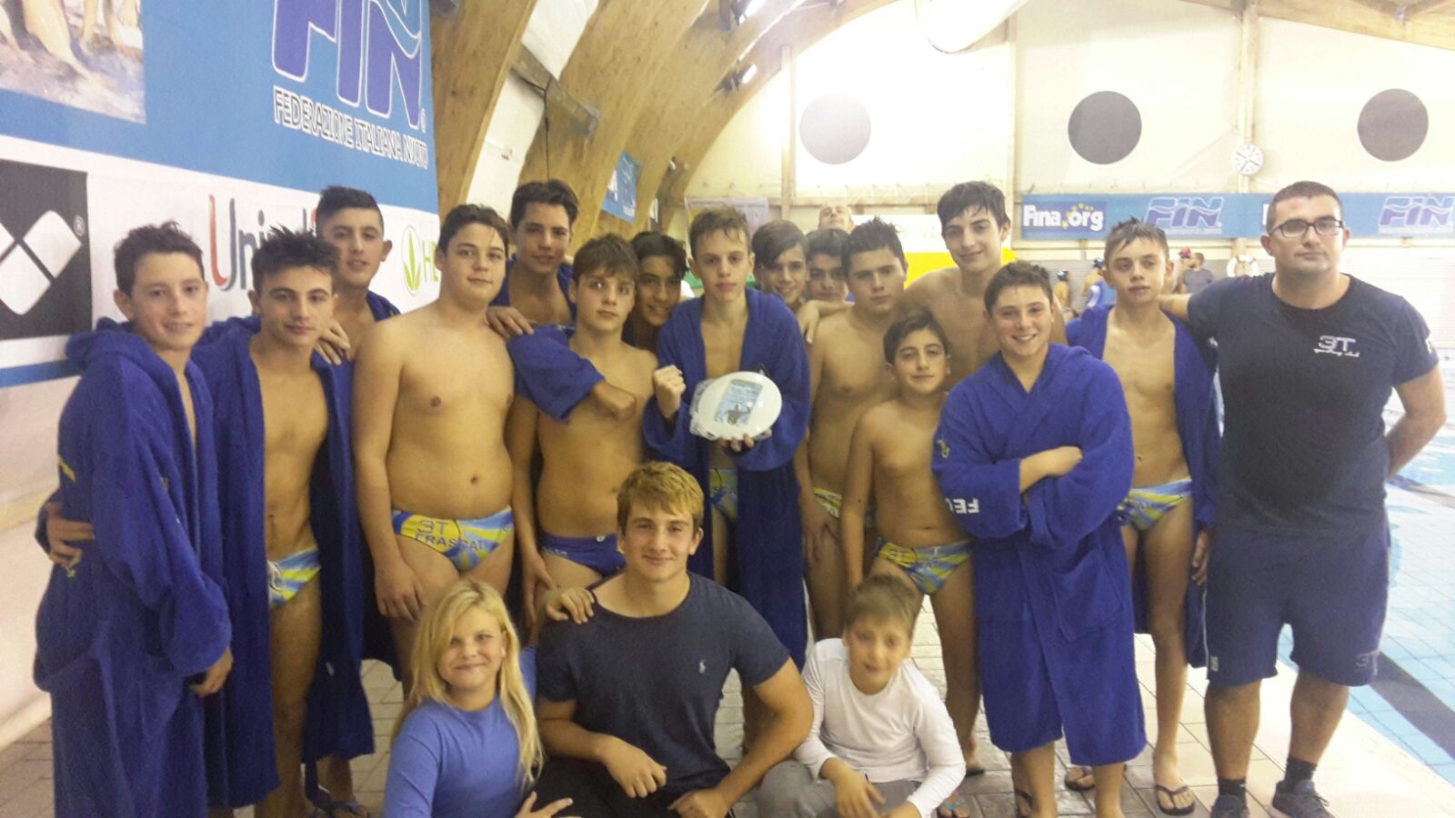 3T Frascati Sporting Village (pallanuoto), l’Under 15 maschile seconda al torneo “De Renzis”