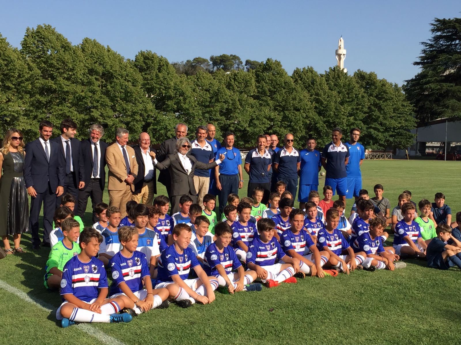 Presentato ufficialmente il progetto Futbolclub in partnership con la Sampdoria