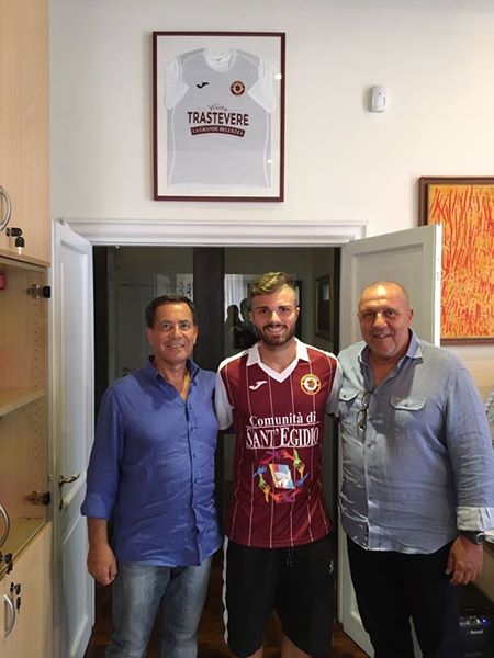 Marco Sfanò è oggi ufficialmente un giocatore del Trastevere Calcio