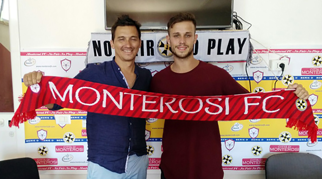 Monterosi FC, rinforzo in difesa. Preso il classe ’93 Tarantino, ex Trastevere