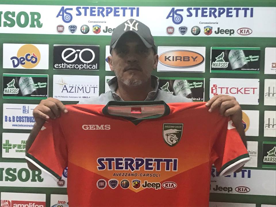 Avezzano Calcio: Antonio Aiello è il nuovo allenatore biancoverde