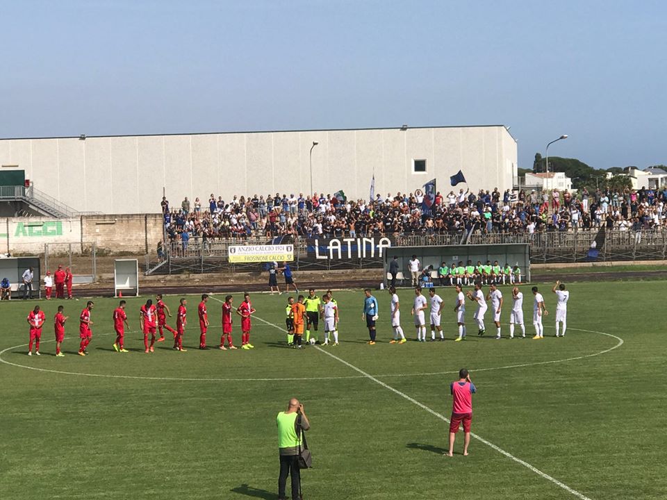 Coppa Italia Serie D: Il Latina passa al Bruschini di Anzio per 2-1
