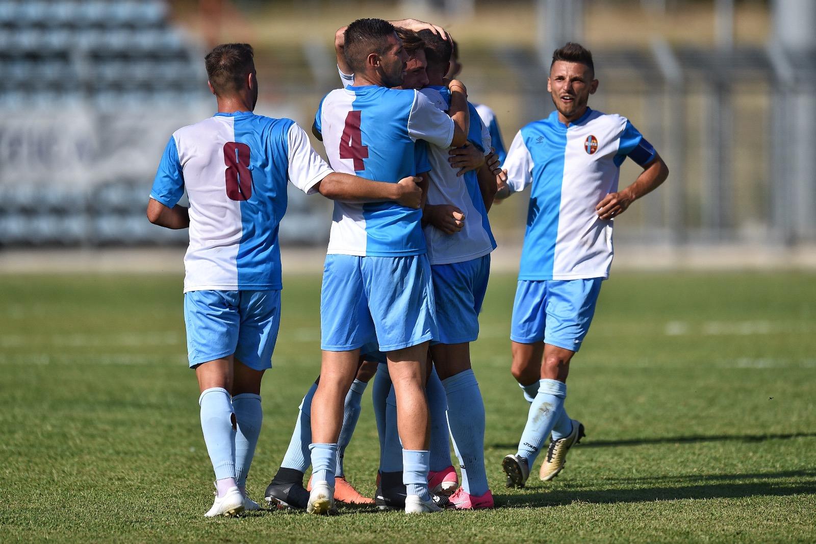 Giunta e Scotto portano avanti il Rieti. Sconfitto il Villabiagio e raggiunti i 32esimi di Coppa Italia