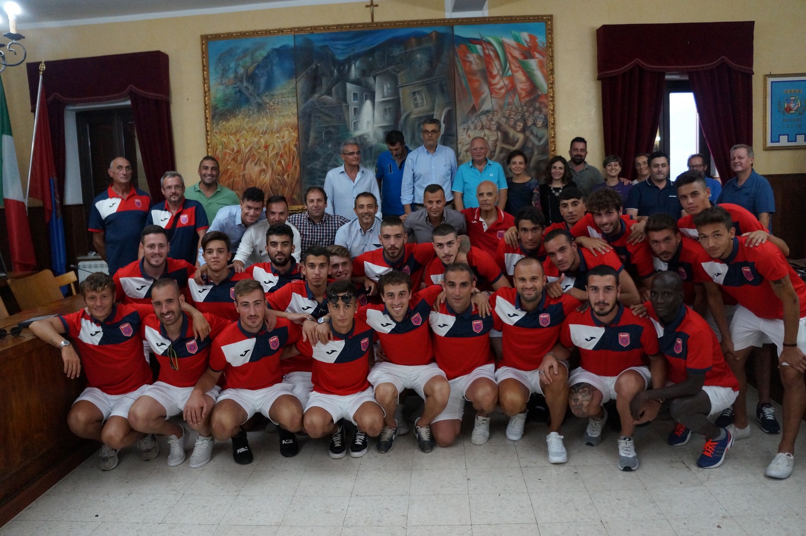 Vis Sezze, presentazione ufficiale della prima squadra per il campionato di Promozione