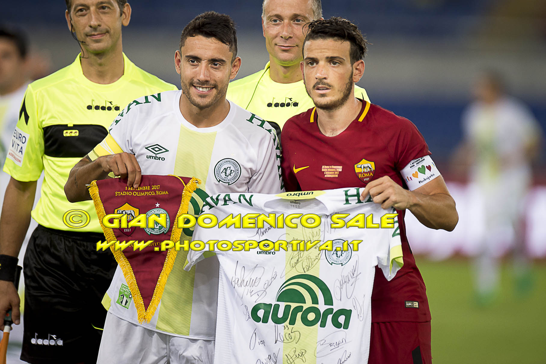 #TODOSJUNTOS, amichevole di beneficenza tra Roma e Chapecoense