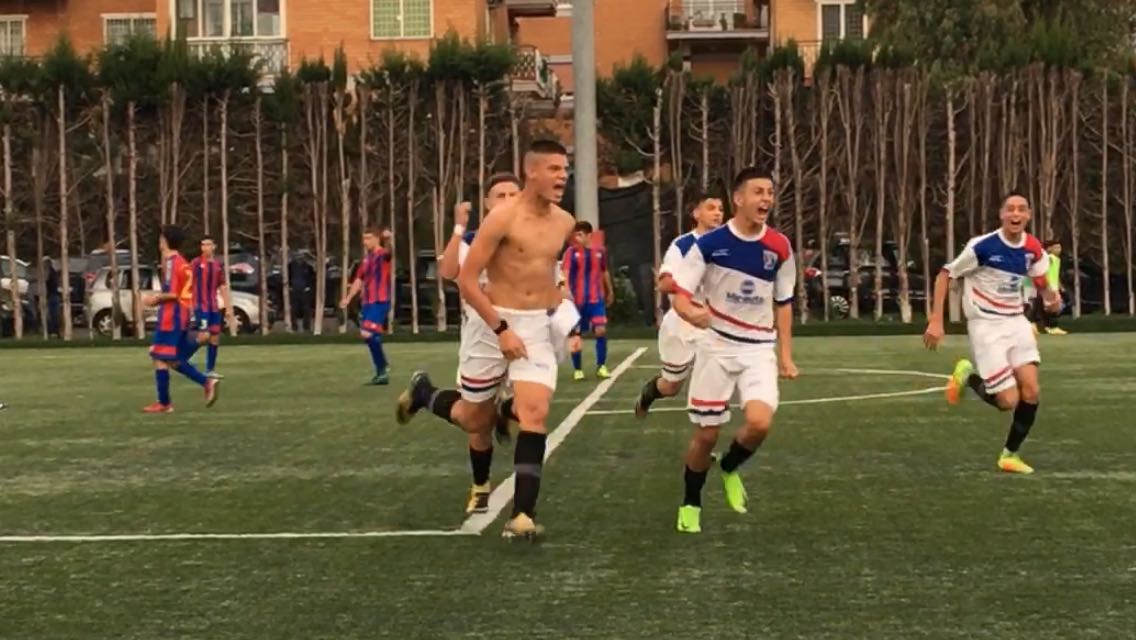 Bucur regala la vittoria alla Tor Tre Teste nel big match contro la Vigor Perconti (VIDEO DEL GOL)