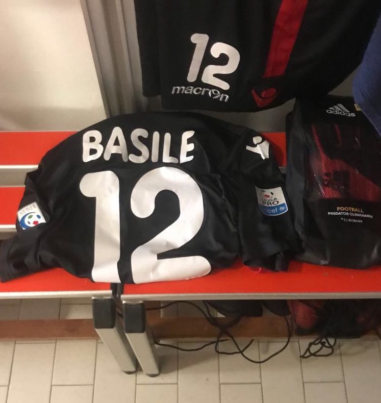 Gioia per Umberto Basile, convocazione ufficiale come secondo portiere col Piacenza in Serie C
