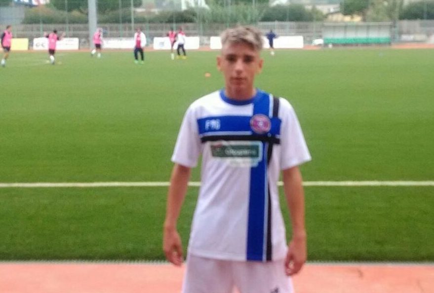 Antony Castro del Racing Fondi convocato dall’Under 15 Serie C