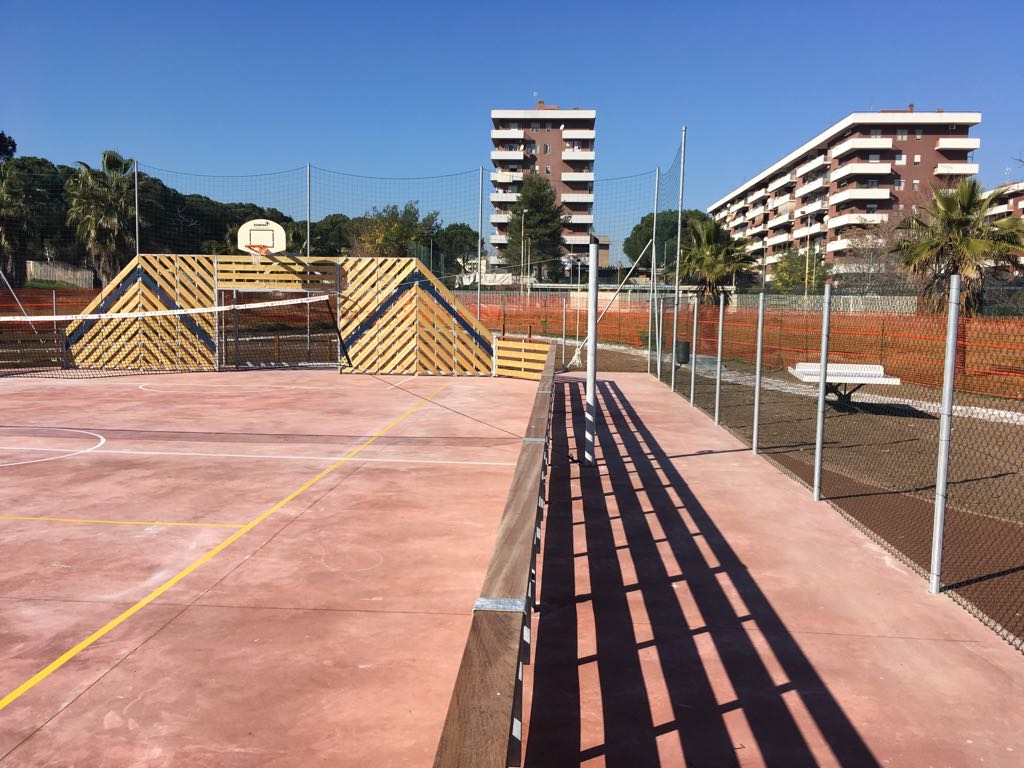 Roma, Torrespaccata: inaugurata la Playground nel Municipio VII