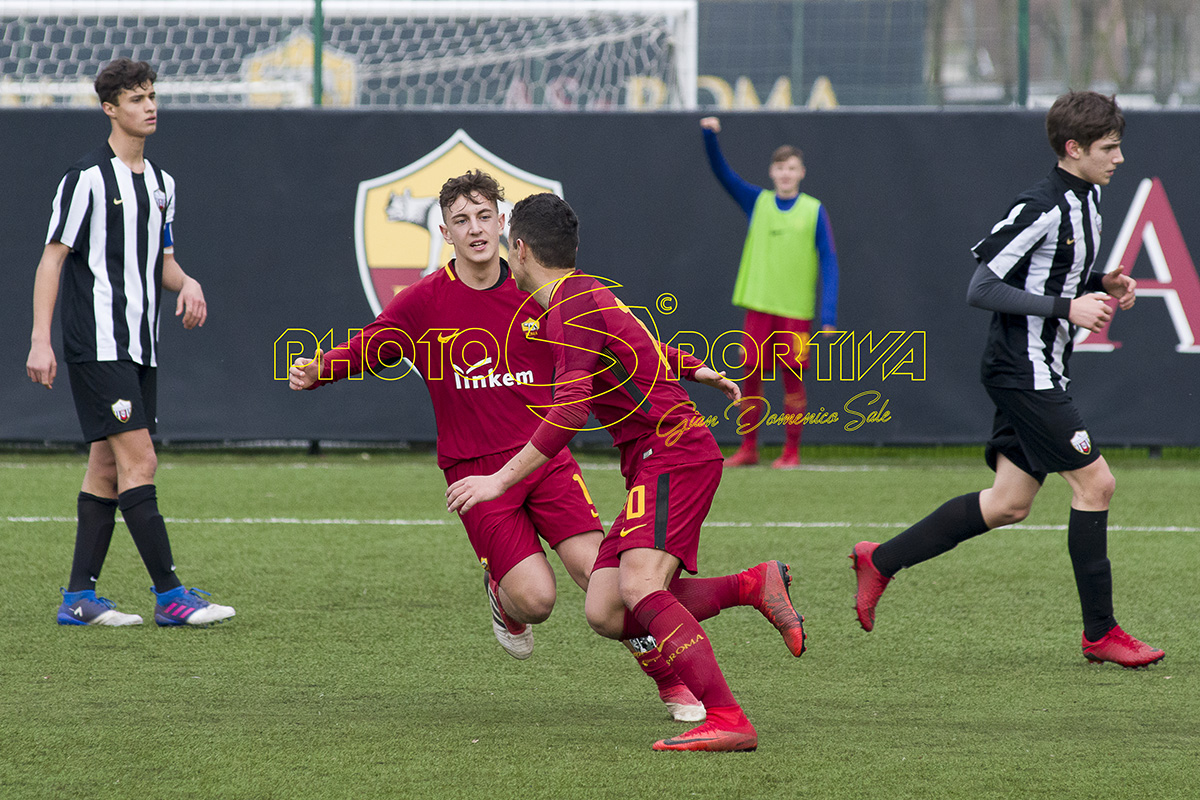 Under 16 | Vittoria all’inglese per la Roma sull’Ascoli, 2-0 firmato da Milanese e Zalewski (con ampio servizio fotografico)