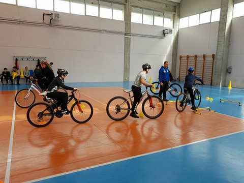 L’ISTITUTO COMPRENSIVO ATINA IN PRIMA FILA PER LA SICUREZZA IN BICICLETTA