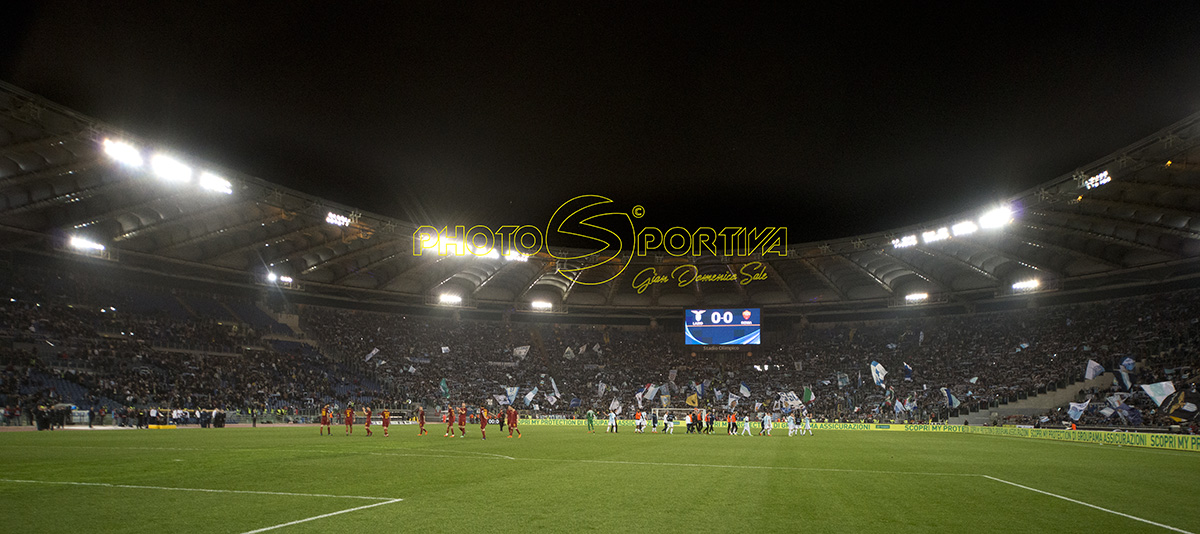 Serie A, due legni e tante occasioni sprecate, termina in parità il derby tra Lazio e Roma