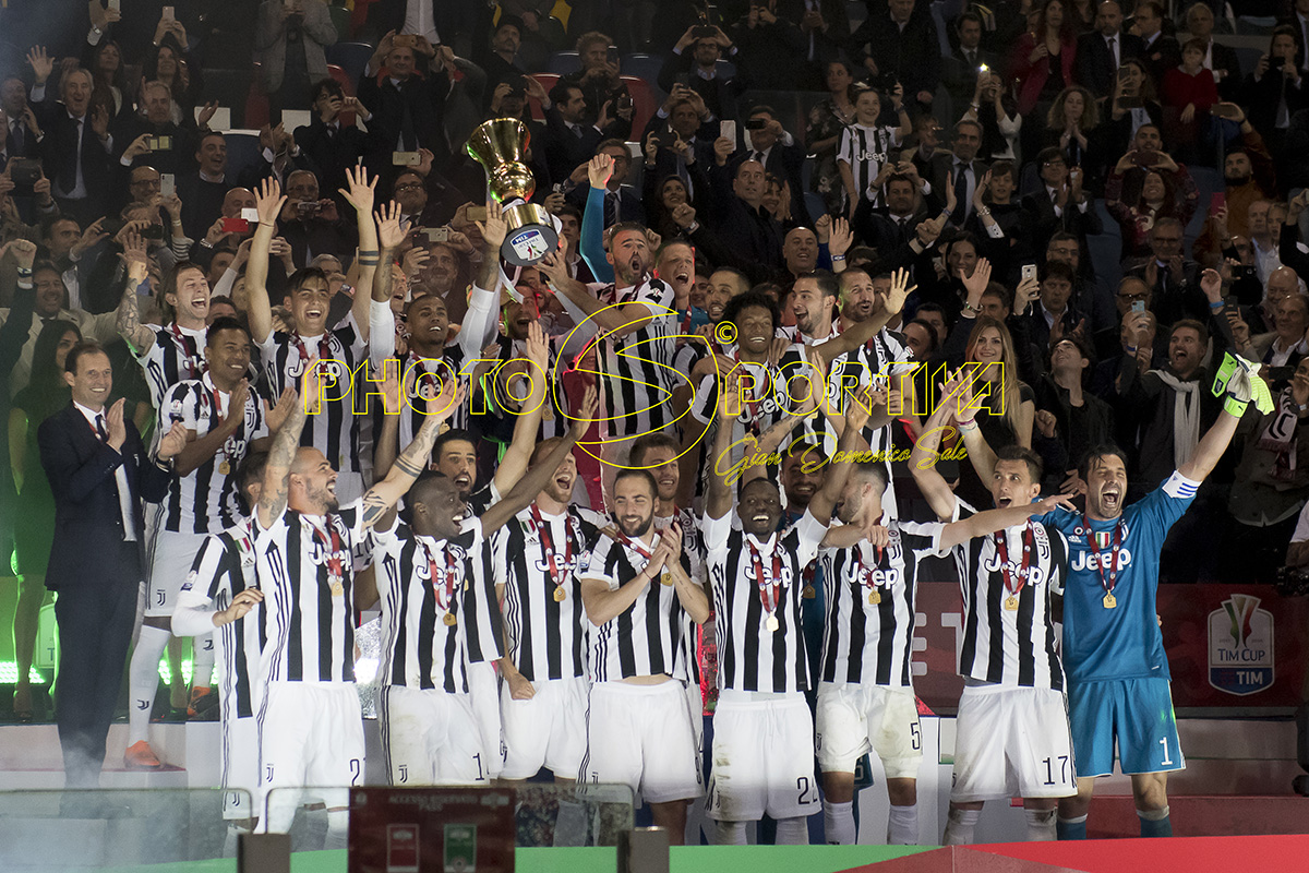 Finale Coppa Italia: Juventus-Milan 4-0, poker bianconero e quarto trionfo di fila