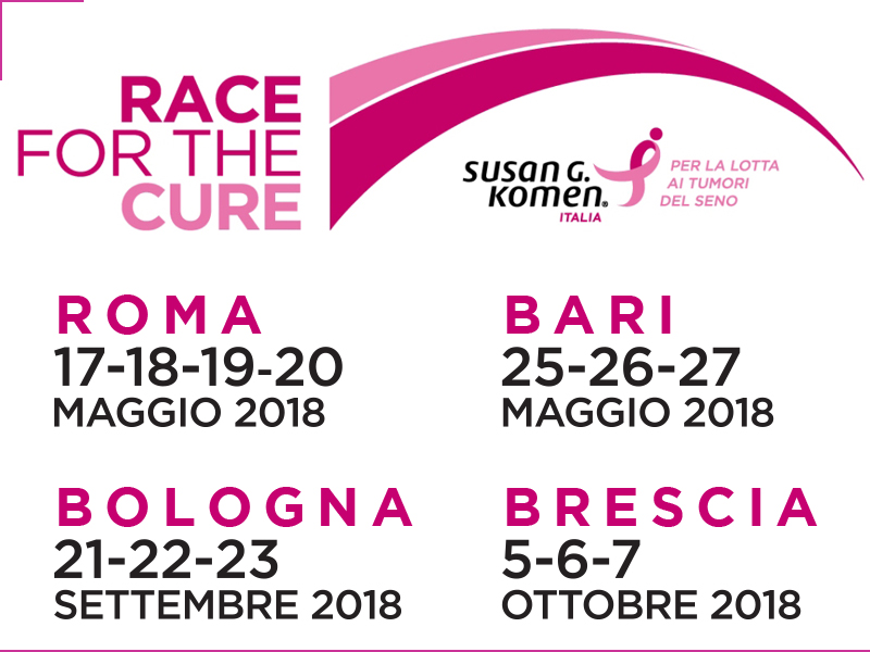 A Roma la XIX edizione di “Race for The Cure”