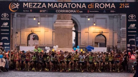 Mezza Maratona di Roma: il 16 giugno oltre 4 mila partecipanti