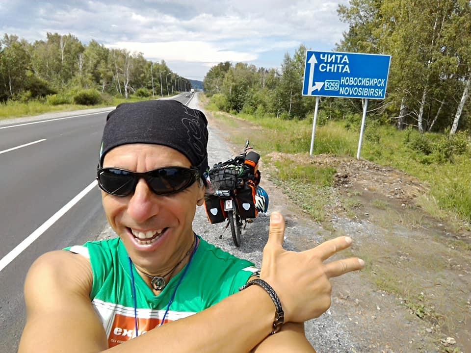 Il diario di bordo del ciclo viaggio di Giorgio Lucarelli. 308 km percorsi in tre giorni
