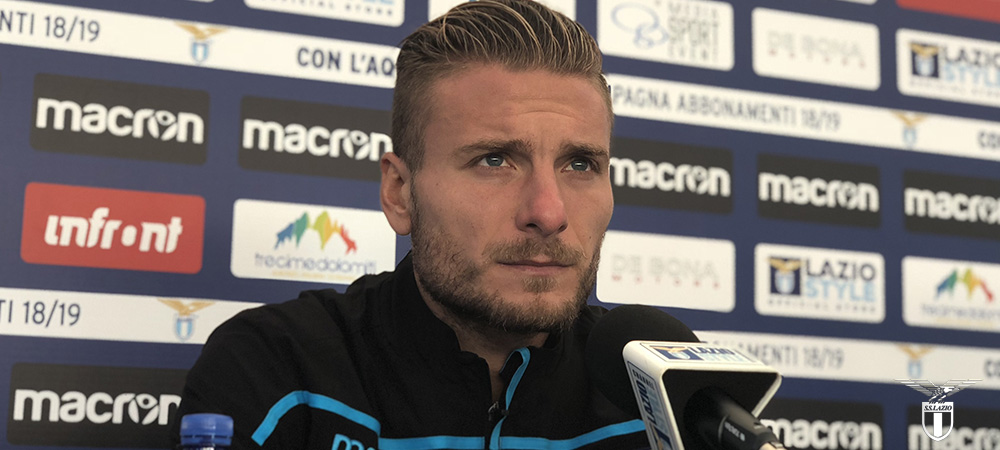 Lazio-Triestina 3-0, Immobile: “Non segnerò sempre 41 gol, ma la maglia sarà sempre sudata”