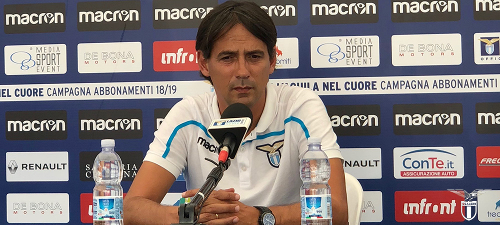 Lazio-Sassuolo | Conferenza stampa, Inzaghi: “Ritroviamo spensieratezza e convinzione”
