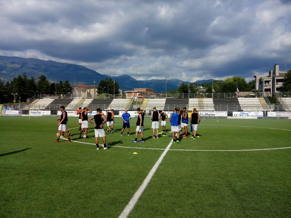 Allenamenti intensi per il Sora in vista dell’esordio in campionato contro la Virtus Nettuno