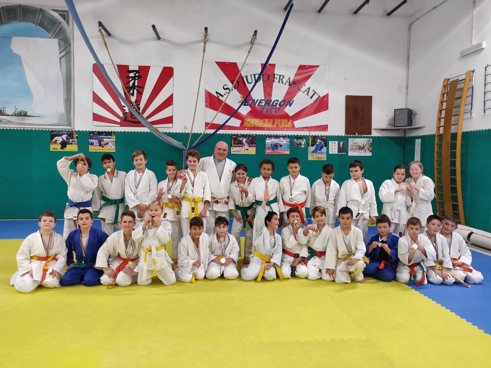 Asd Judo Frascati, una grande festa e tanti podi per la prima tappa del trofeo “Quattro stagioni”