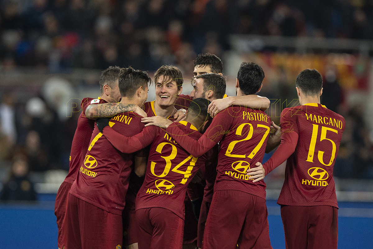 Fotogallery Ottavi di Finale Coppa Italia Roma – Virtus Entella 4-0 di GIAN DOMENICO SALE