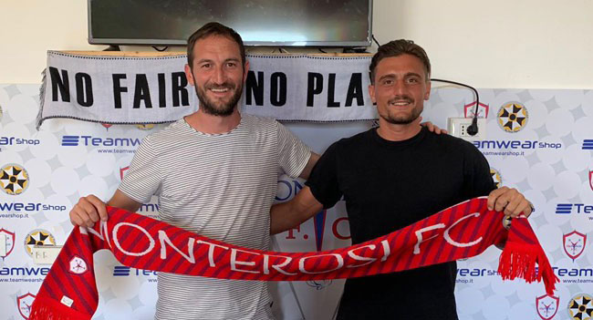 Anche Davide Buono riabbraccia il Monterosi Fc: “Torno per riprendere un discorso lasciato a metà”