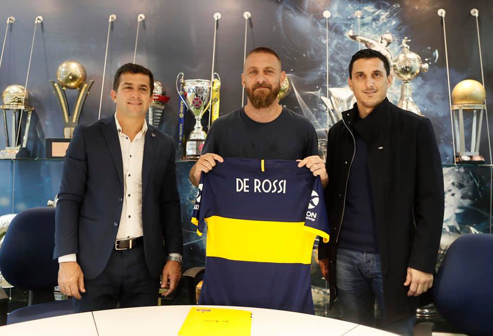 Daniele De Rossi è ufficialmente un calciatore del Boca Juniors