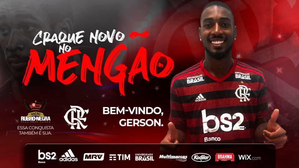 AS Roma: definito il passaggio di Gerson al Flamengo