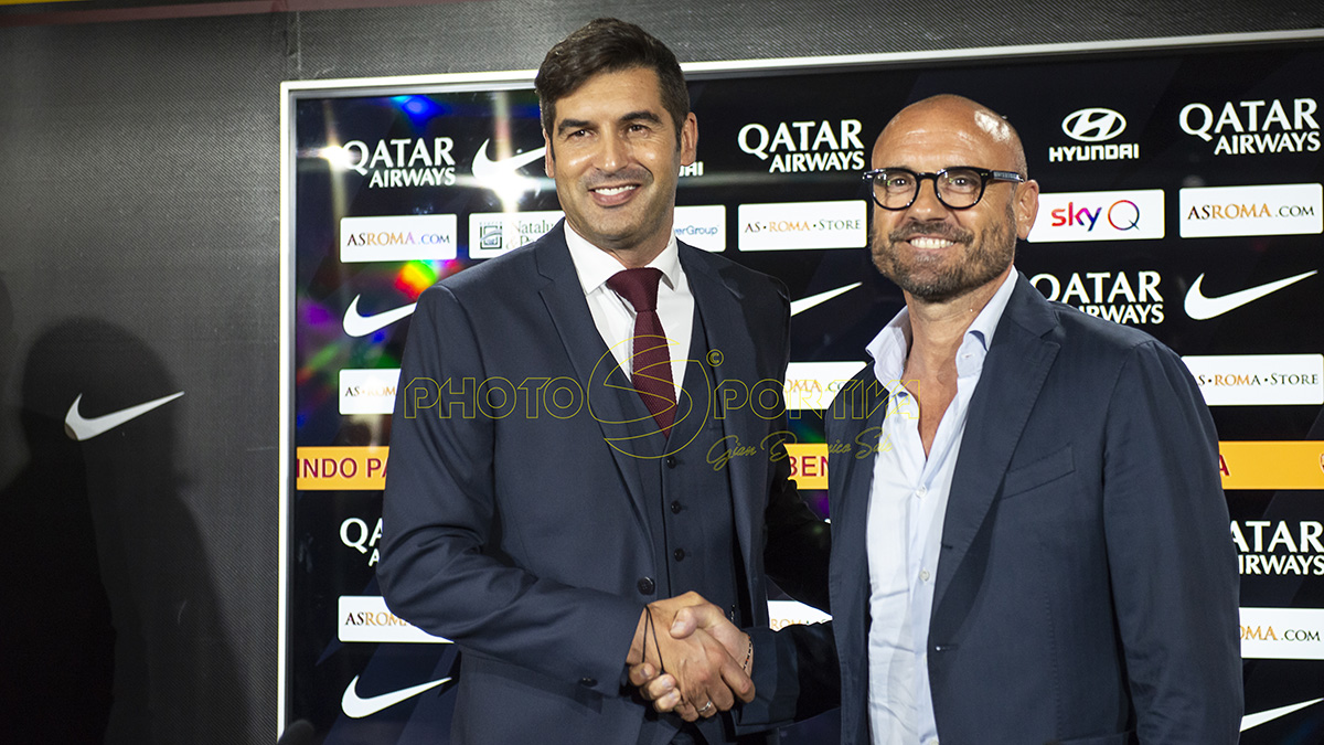 AS Roma, conferenza stampa presentazione Fonseca: “vogliamo costruire una squadra ambiziosa e che renda orgogliosi tutti i tifosi”