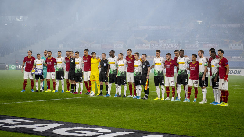 Europa League | Mönchengladbach – Roma probabili formazioni: dubbio Florenzi/Santon, Dzeko guida l’attacco