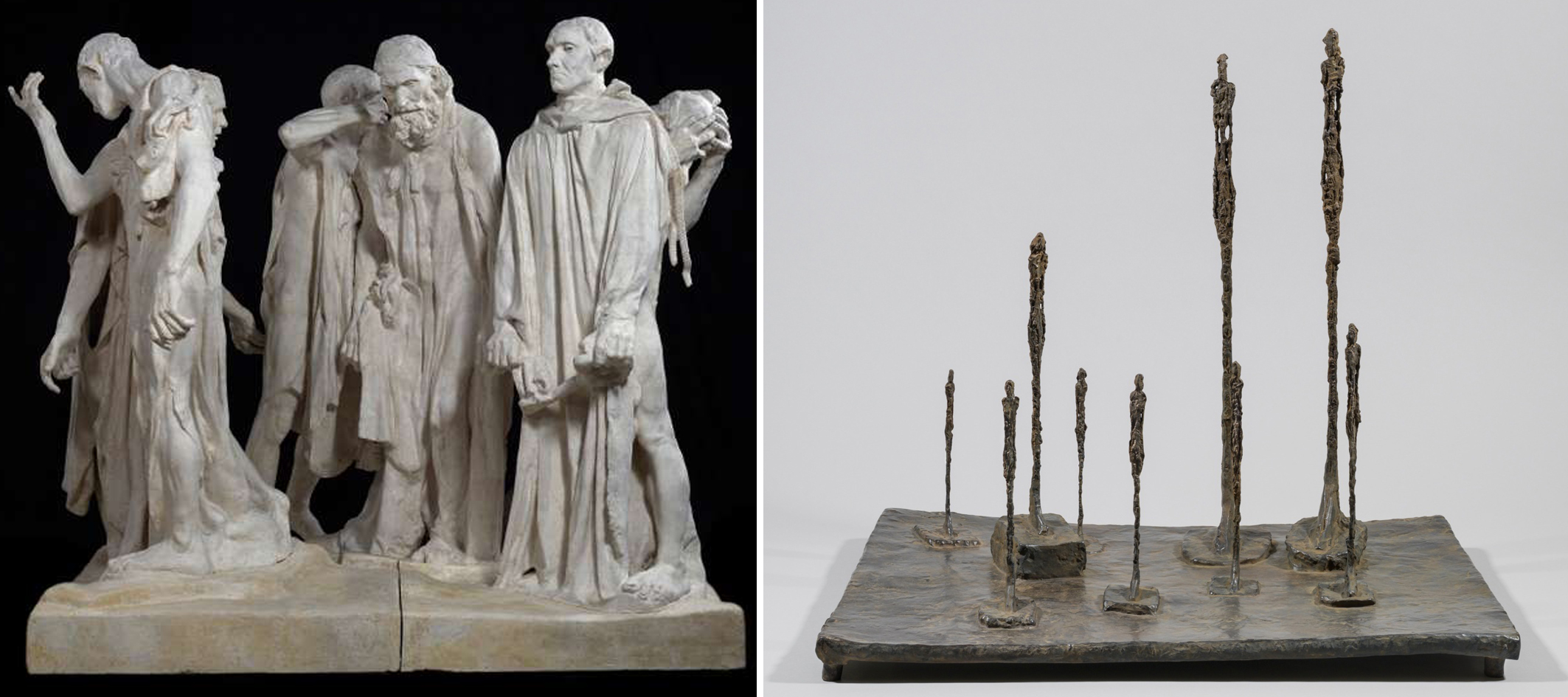 Arte | Rodin e Giacometti in dialogo