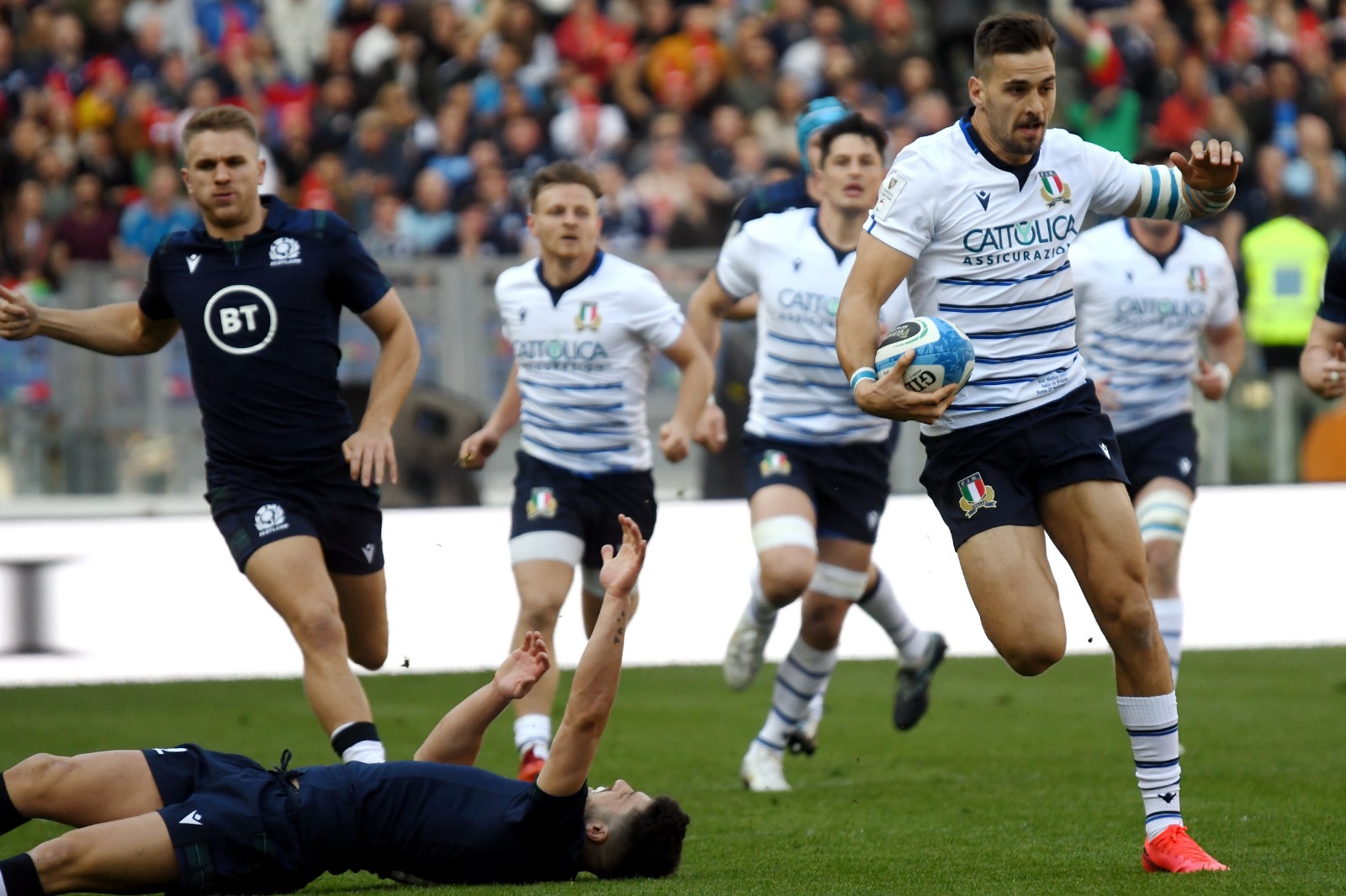 Rugby | 6 Nazioni, Italia-Scozia 0-17: terzo ko per un’Italia senza mordente (FOTOGALLERY)