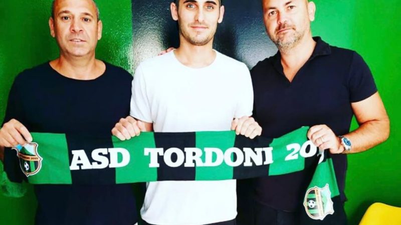 ASD Tordoni 2019: bomber Stefano Roscia rinnova con i neroverdi