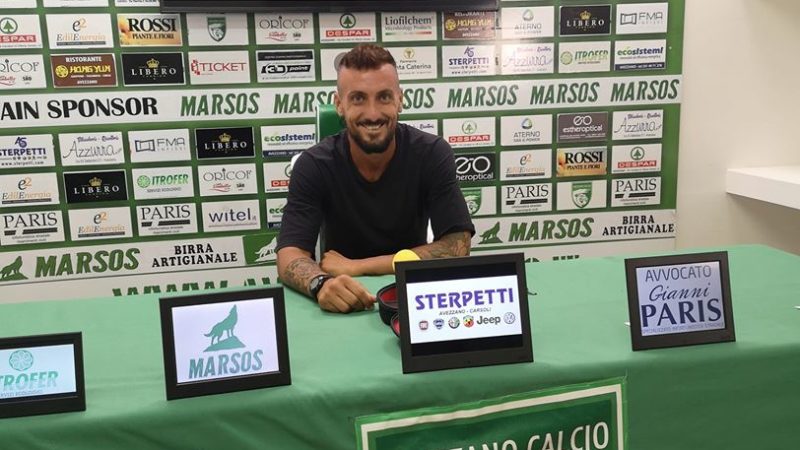 Avezzano Calcio: torna in Abruzzo l’attaccante Ilario Lepre