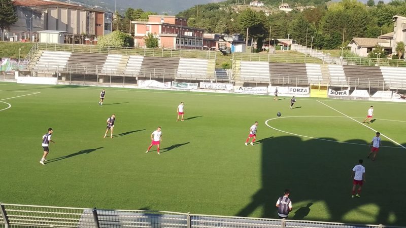 Calcio estivo: 3-2 per il Sora nel match amichevole contro l’Isola Liri